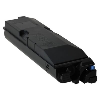 Black toner cartridge for a laser printer.