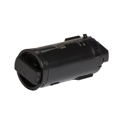 Black cylindrical electronic device with a lens or sensor opening.